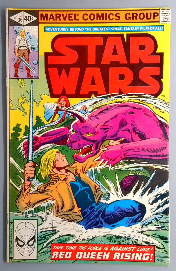 Star Wars #36 VF+ Marvel Comics 1980