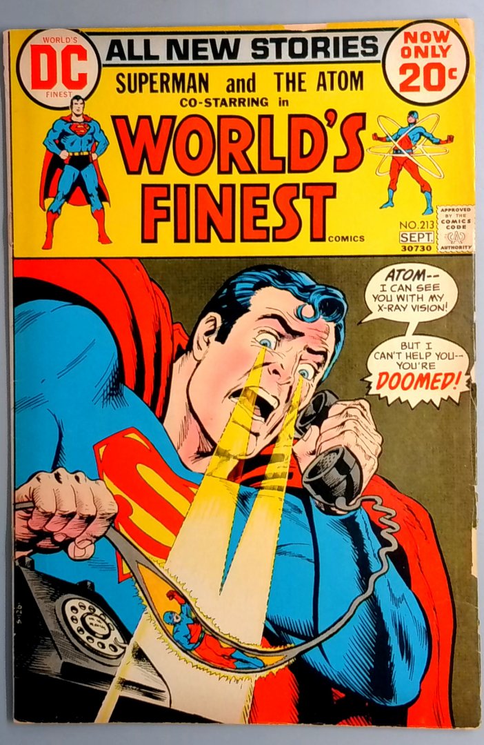 Worlds Finest Comics #213 GD/VG DC 1972