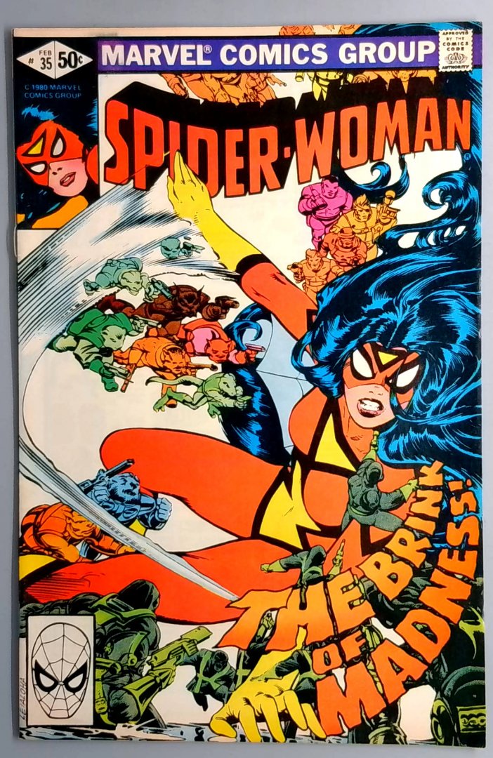 Spider-Woman #35 FN- Marvel 1981