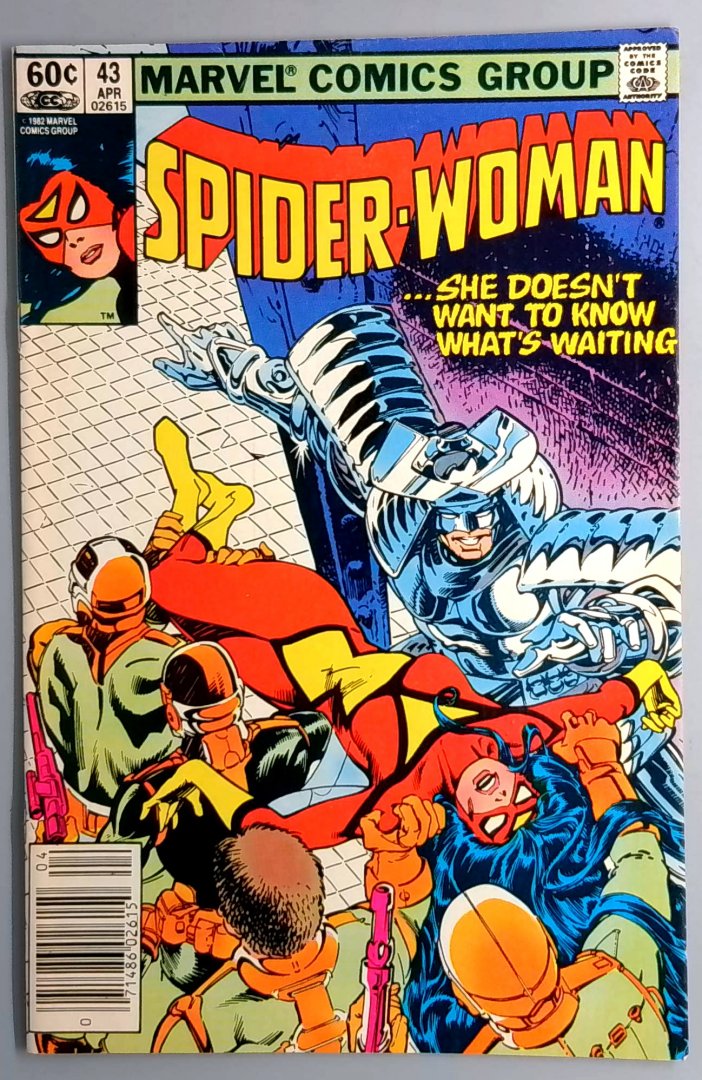 Spider-Woman #43 VF Marvel Comics April 1982