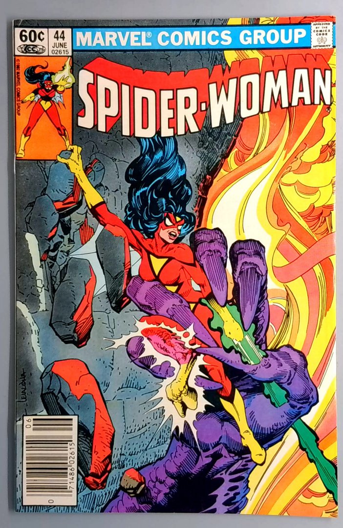 Spider-Woman #44 FN+ Newsstand Edition Marvel 1982