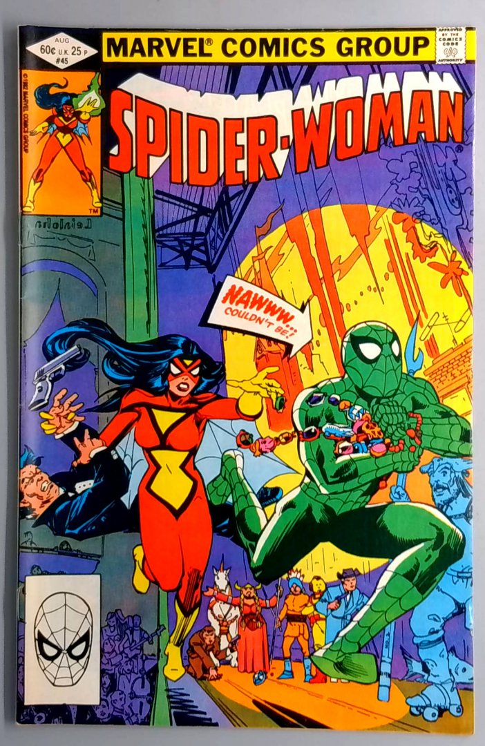 Spider-Woman #45 VF- Marvel 1982