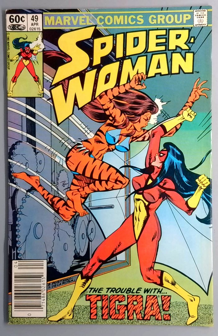 Spider-Woman #49 Newsstand Edition Marvel 1983