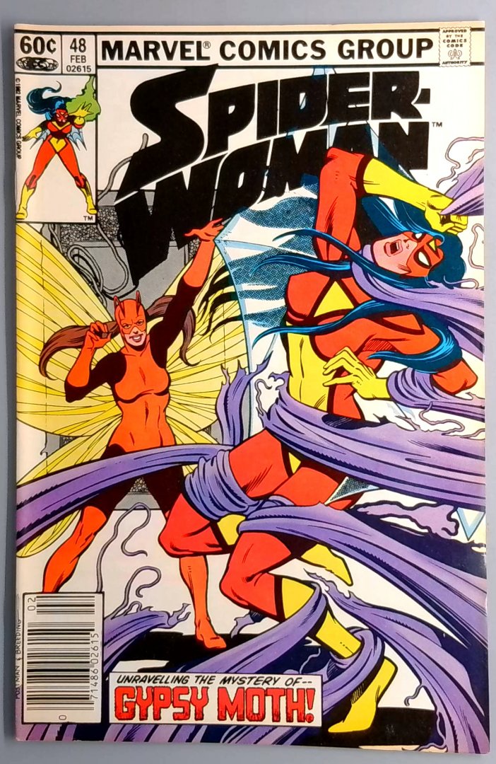 Spider-Woman #48 VF Newsstand Edition Marvel 1983