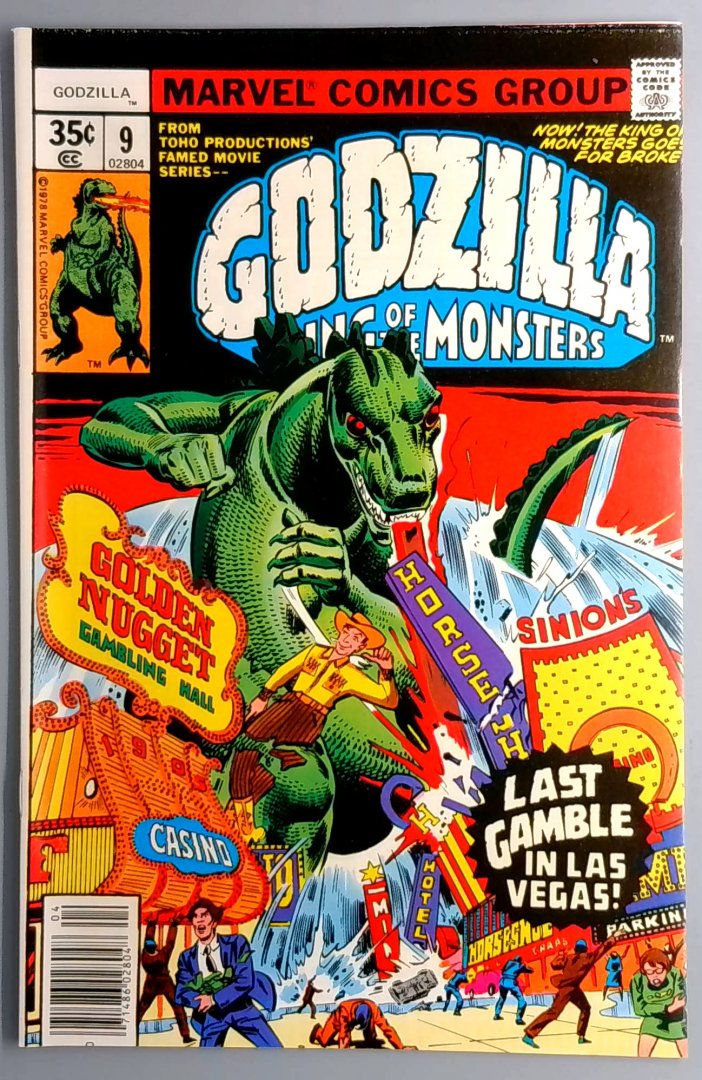 Godzilla King of the Monsters #9 VF/NM Marvel Comics 1978
