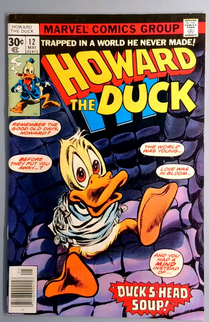 Howard the Duck #12 VF+ 1st Cameo Appearance of Kiss Marvel 1977