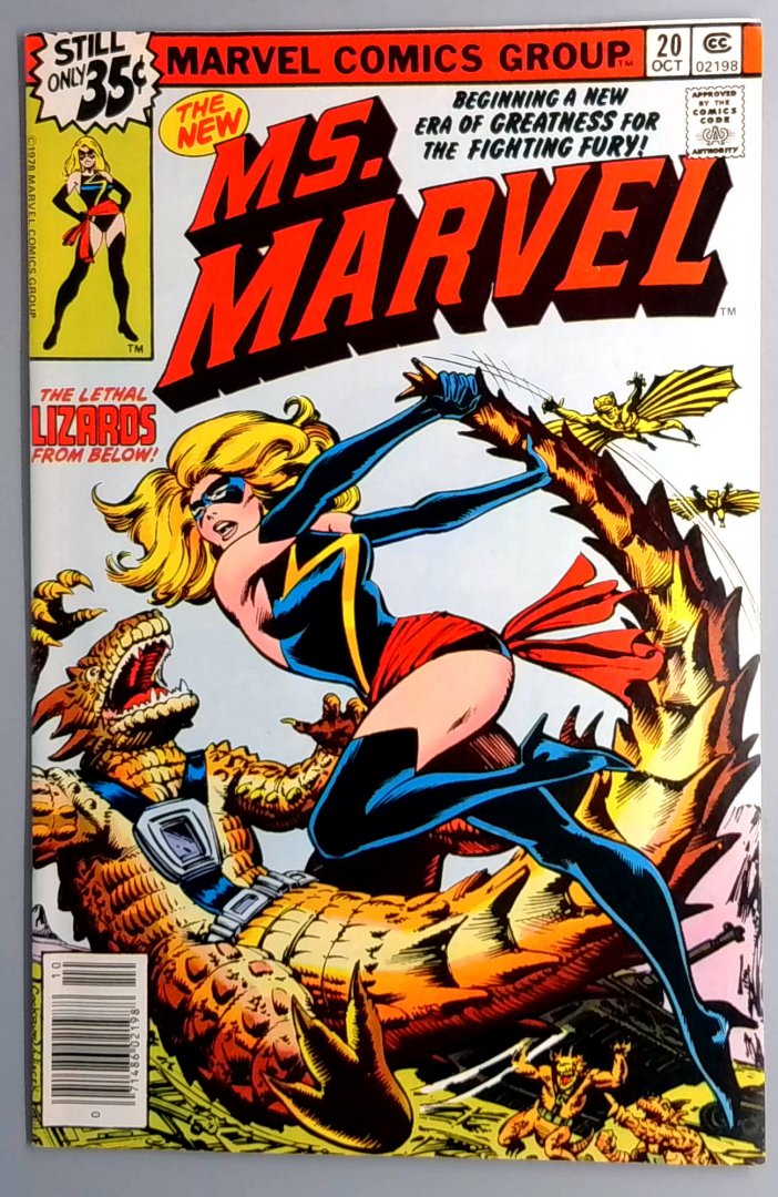 Ms. Marvel #20 VF/NM New Costume Marvel Comics 1978 Copy2