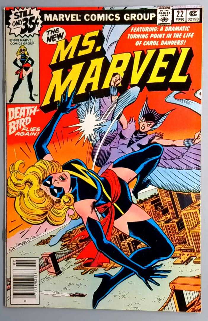 Ms. Marvel #22 VF/NM Marvel Comics February 1979
