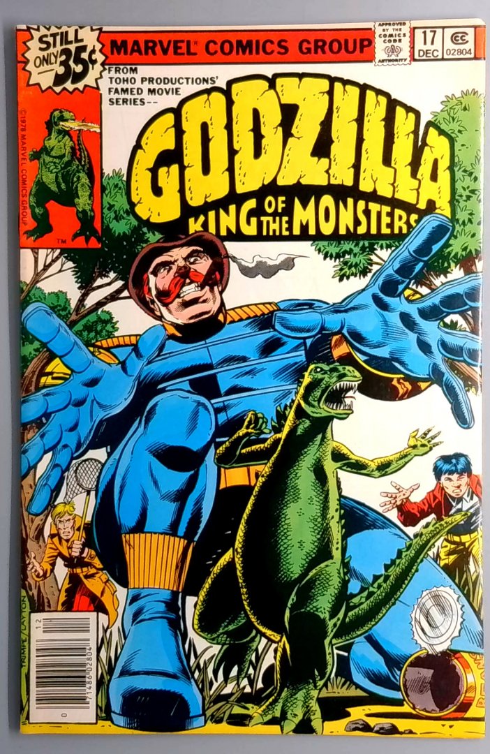 Godzilla #17 VF Marvel 1978