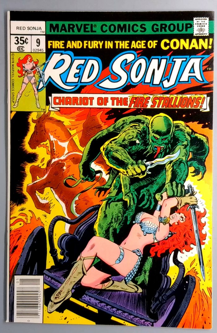 Red Sonja #9 NM Marvel 1978 Copy2