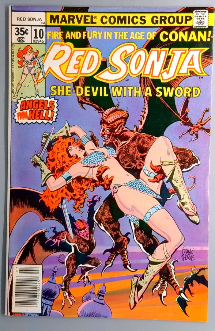 Red Sonja #10 VF Marvel 1978