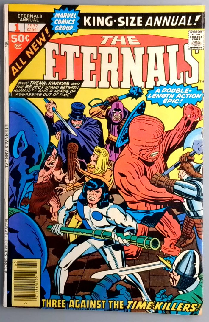 Eternals Annual #1 VF Marvel 1977