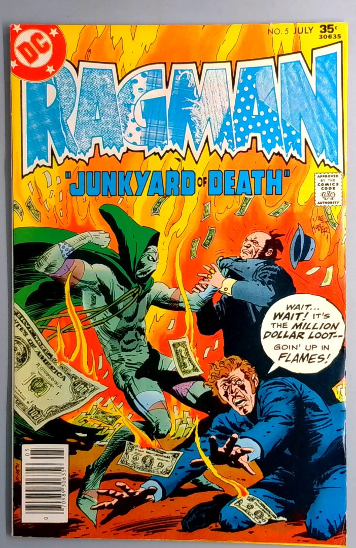 Ragman #5 FN+ DC Comics 1977