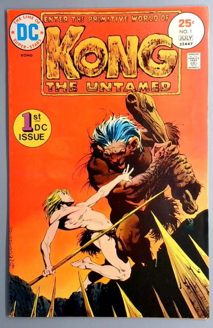 Kong the Untamed #1 FN 1st Kong the Untamed DC 1975