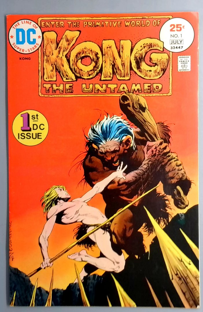 Kong the Untamed #1 VF- 1st Kong the Untamed DC 1975