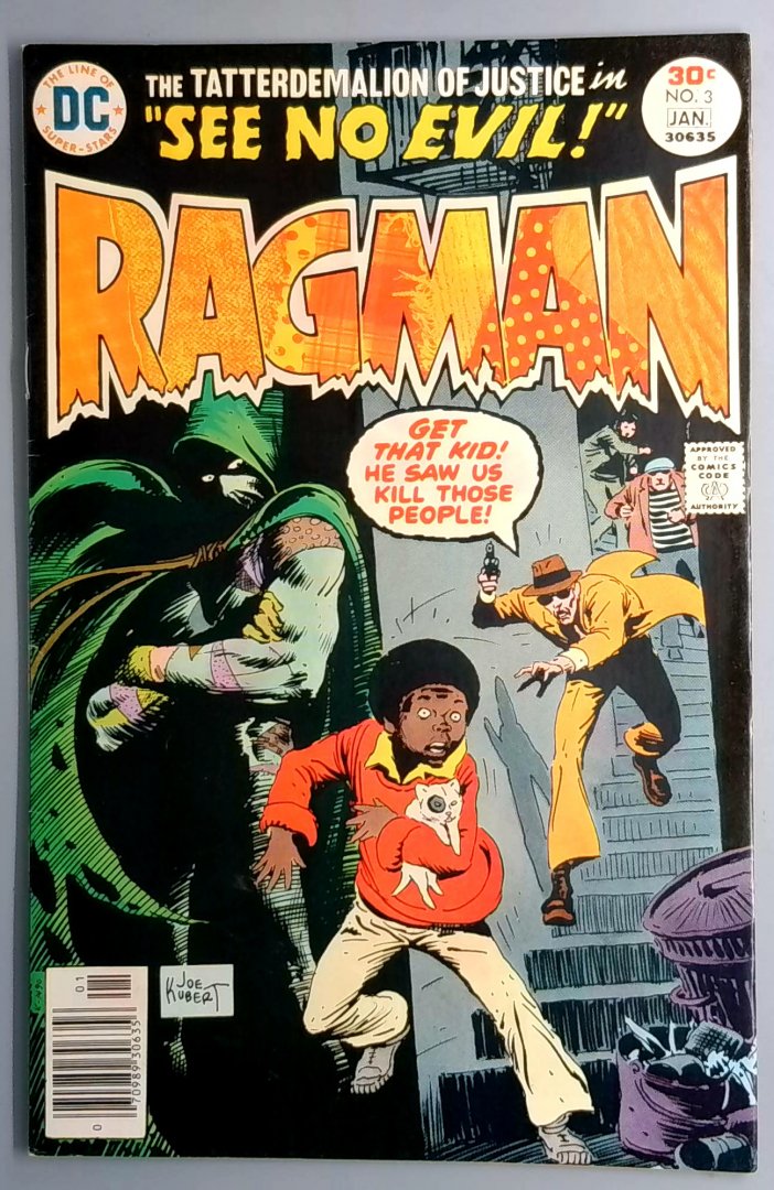 Ragman #3 VF- DC 1977