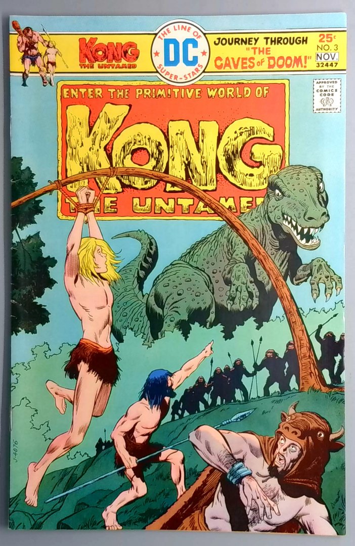 Kong the Untamed #3 FN DC 1975