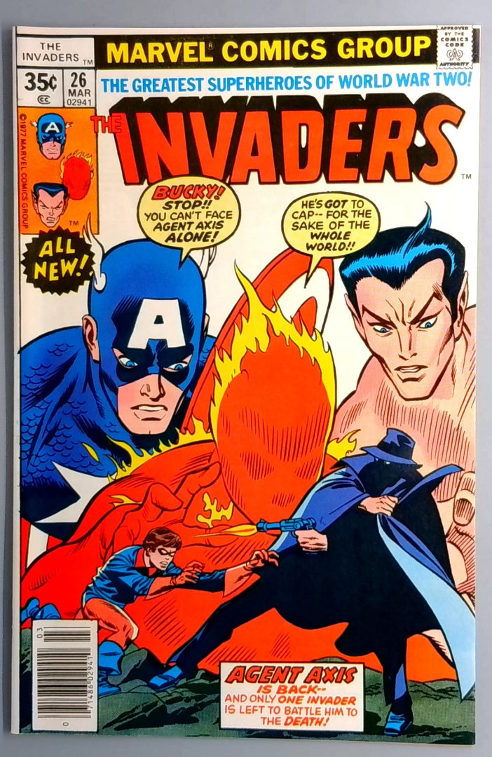 Invaders #26 NM Marvel 1978