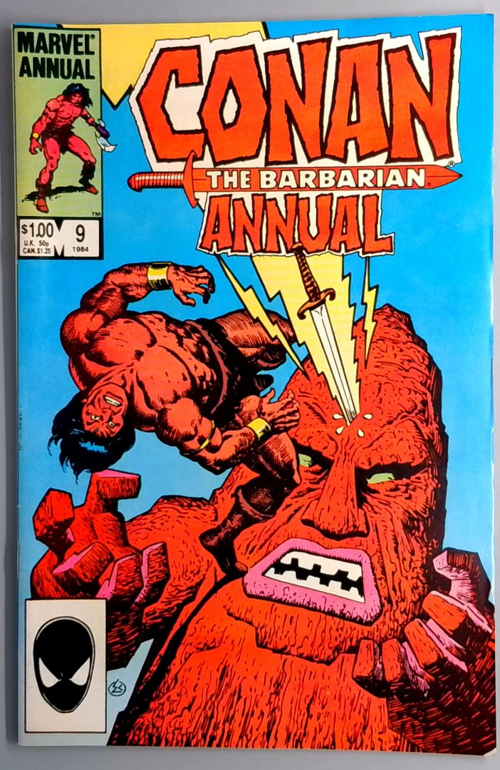 Conan the Barbarian Annual #9 Marvel 1984