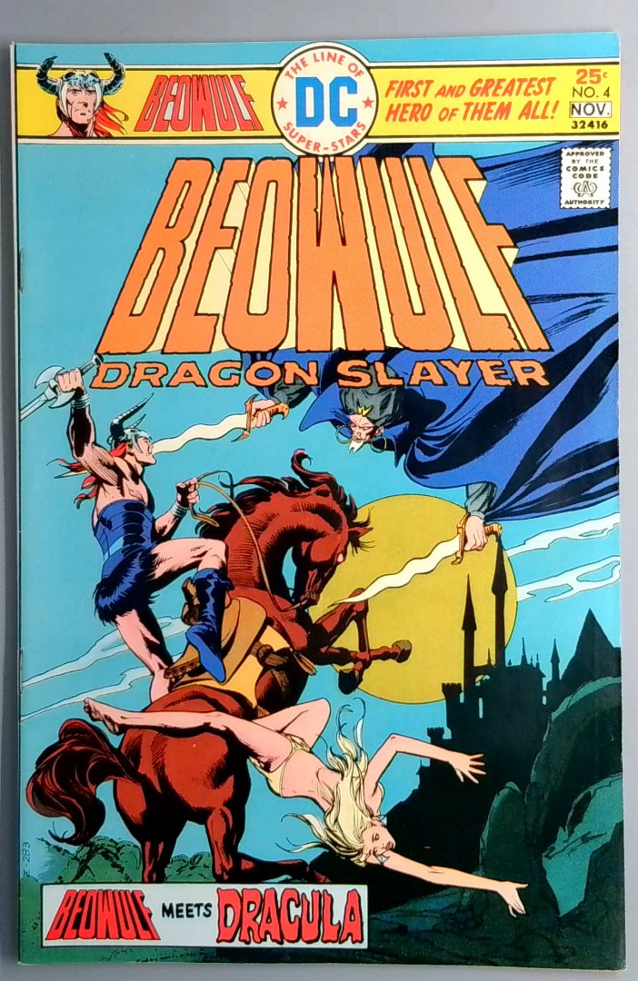 Beowulf Dragon Slayer #4 VF DC Comics Beowulf Meets Dracula