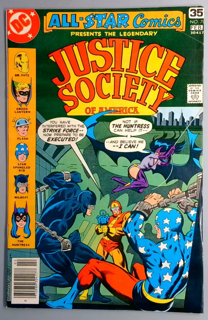 All Star Comics #70 FN- DC 1978