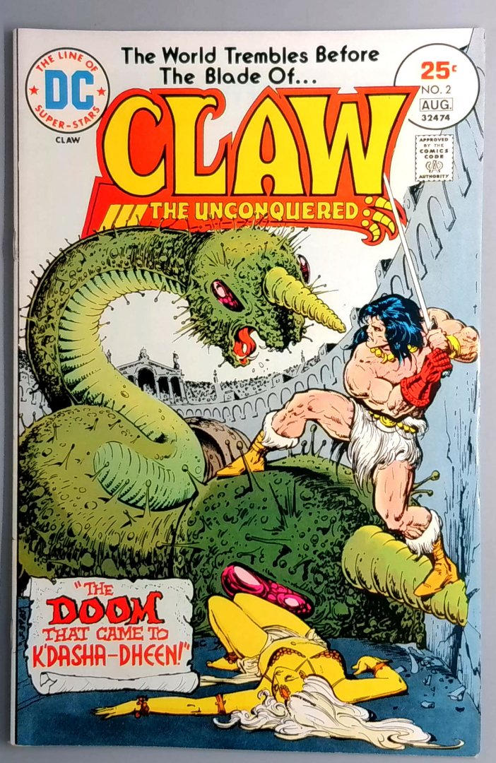 Claw the Unconquered #2 NM DC Comics