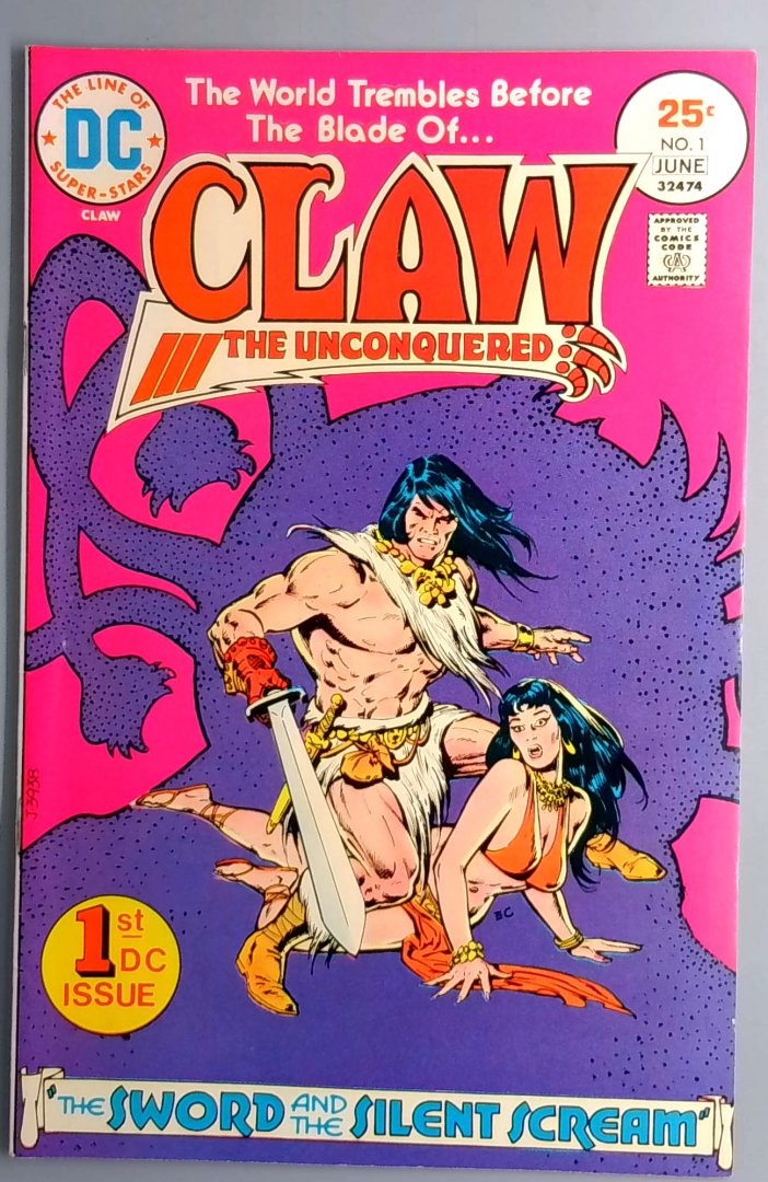 Claw the Unconquered #1 FN DC Comics June