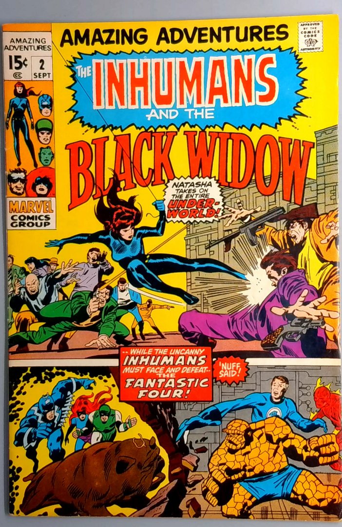 Amazing Adventures #2 FN Fantastic Four Marvel 1970