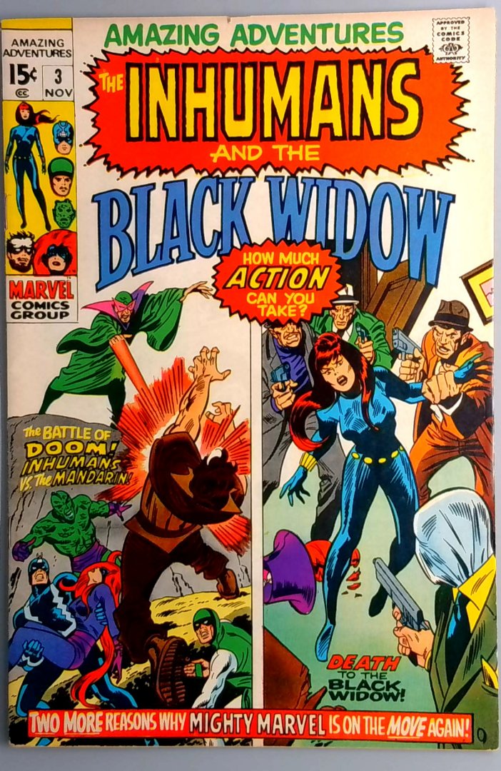 Amazing Adventures #3 FN/VF Mandarin Appearance Marvel 1970