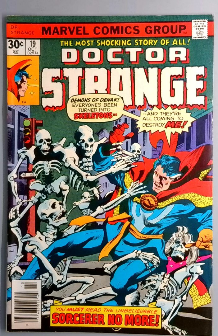 Doctor Strange #19 VF+ Marvel Comics 1976
