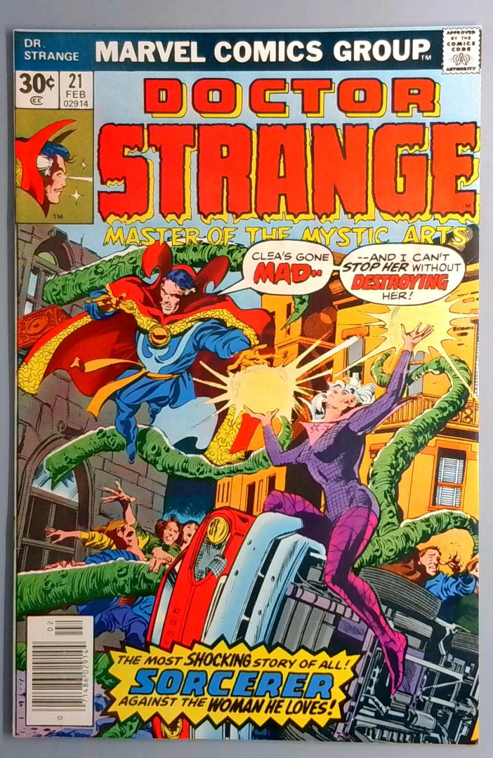 Doctor Strange #21 NM- Marvel Comics 1976