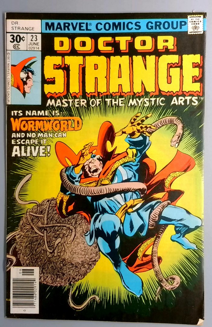 Doctor Strange #23 VF- 1st Appearance Knight of Quadriverse Marvel 1977