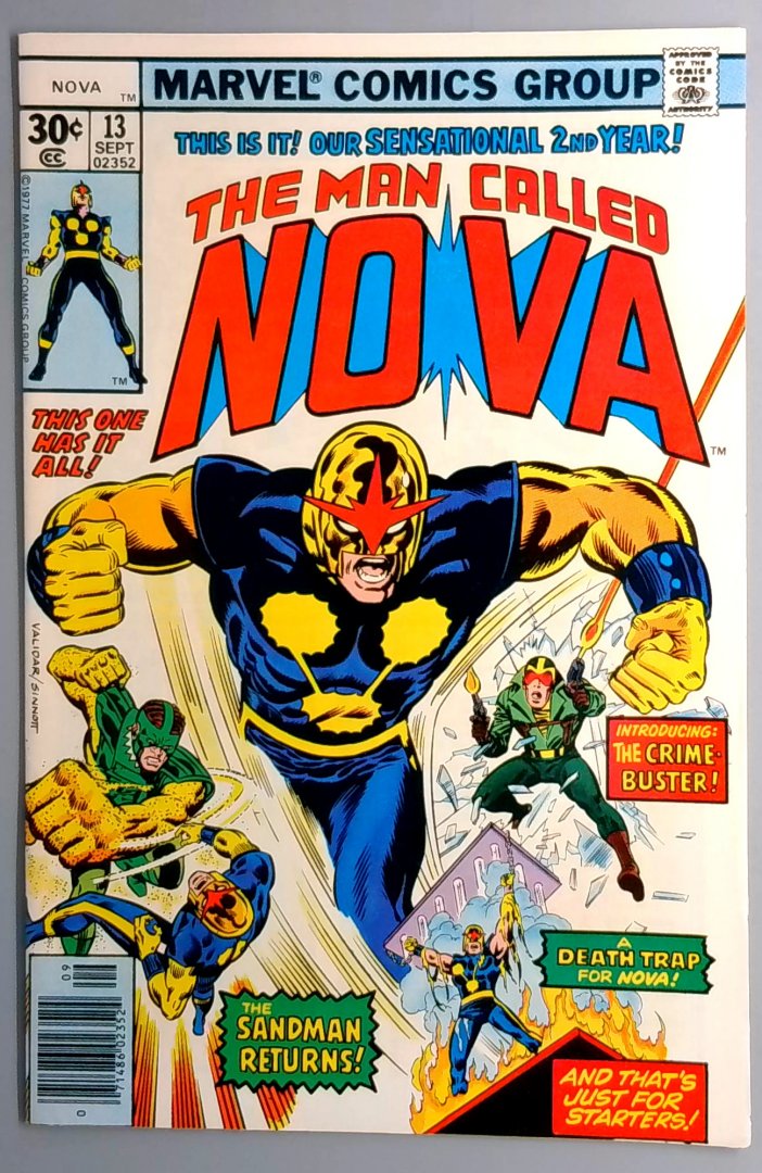 Nova #13 NM Marvel 1977