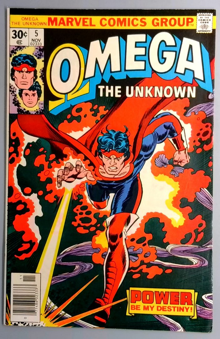 Omega the Unknown #5 NM- Marvel 1976