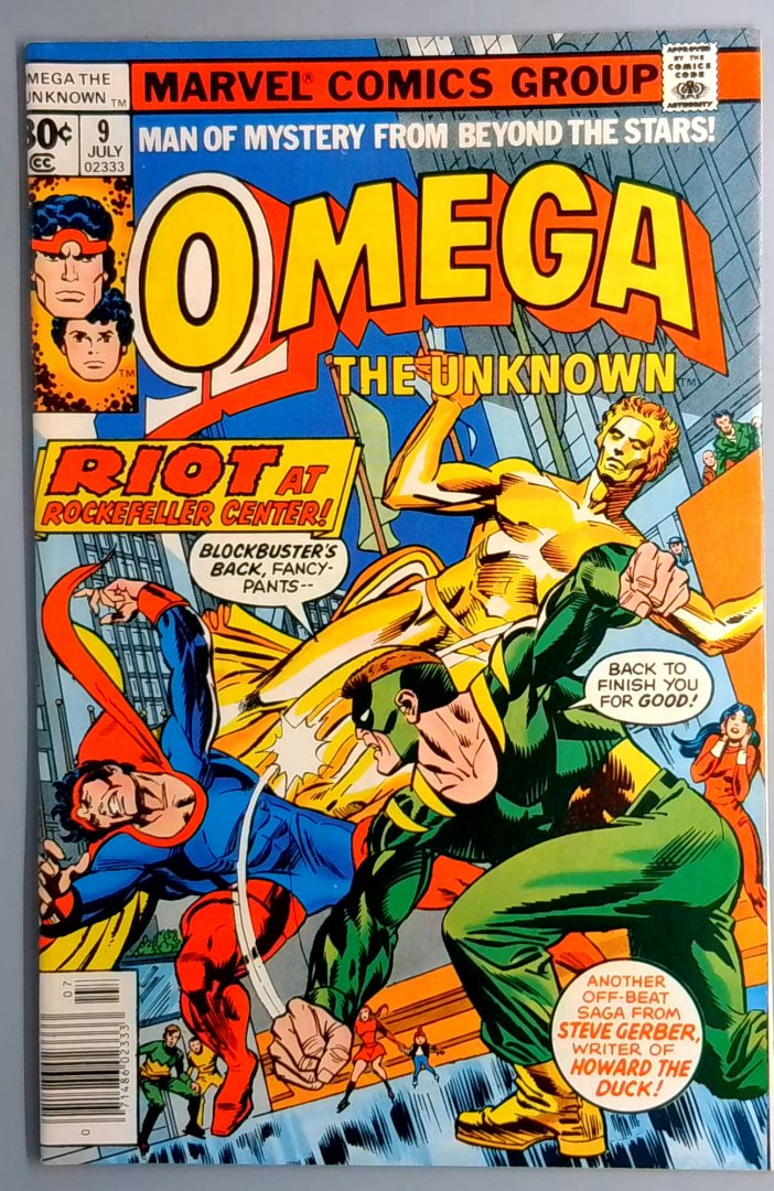 Omega the Unknown #9 NM 1st Full Appearance of Greg Salinger As Foolkiller Marvel