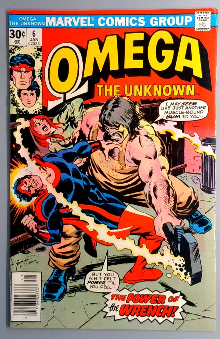 Omega the Unknown #6 VF Marvel 1977