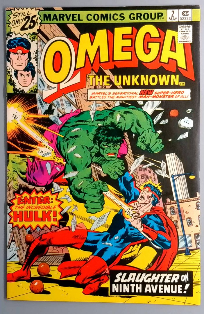 Omega the Unknown #2 NM Marvel 1976