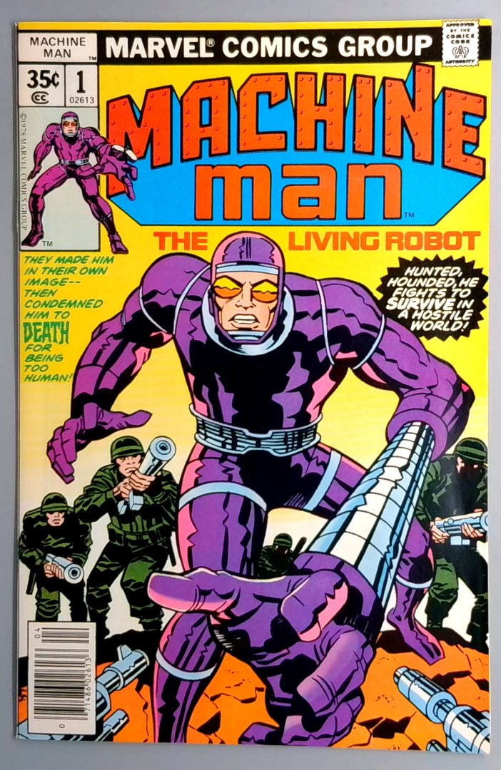 Machine Man #1 NM 1st Appearance of Machine Man in Own Title Marvel 1978
