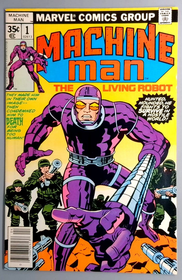 Machine Man #1 NM 1st Appearance of Machine Man in Own Title Marvel 1978