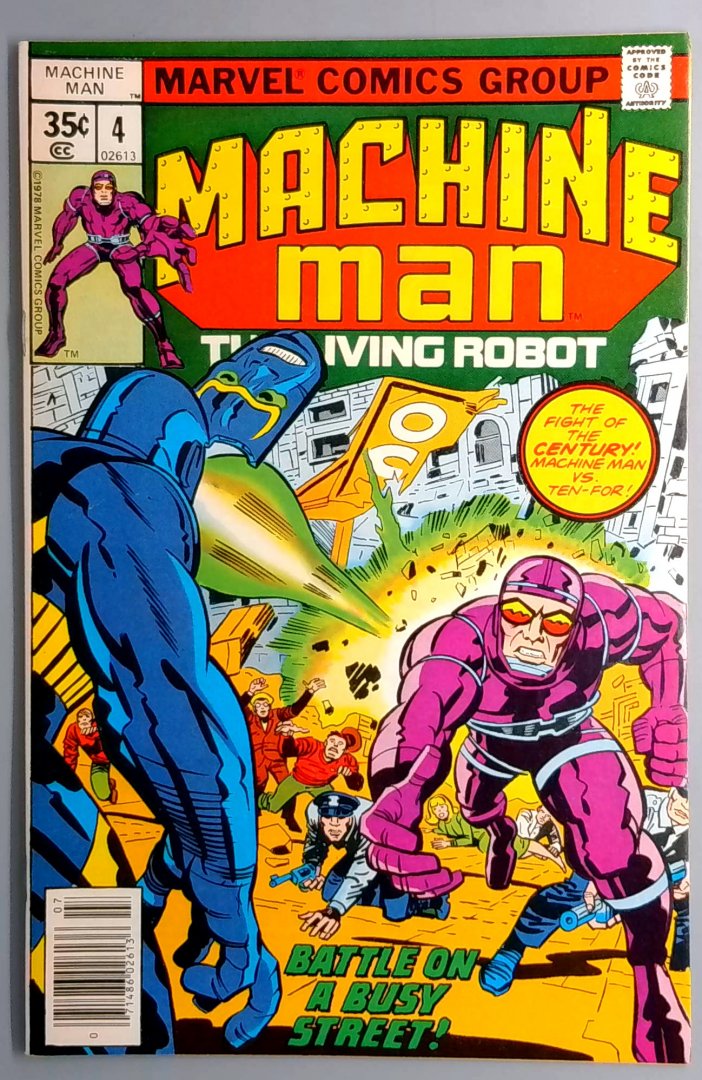 Machine Man #4 NM Marvel 1978