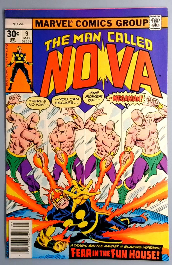 Nova #9 VF May 1977 Marvel Comics