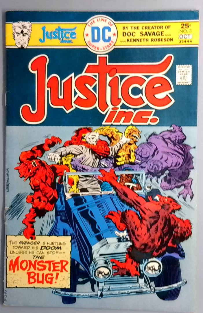 Justice Inc. #3 FN DC Comics The Monster Bug