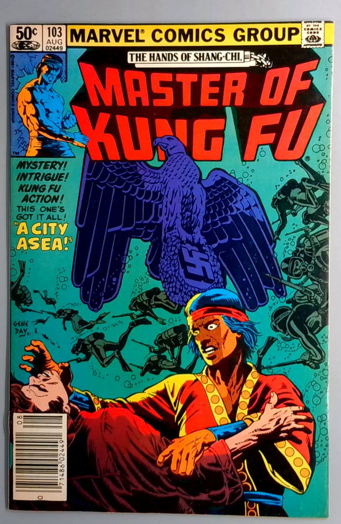 Master of Kung Fu #103 VF/NM Newsstand Edition Marvel 1981