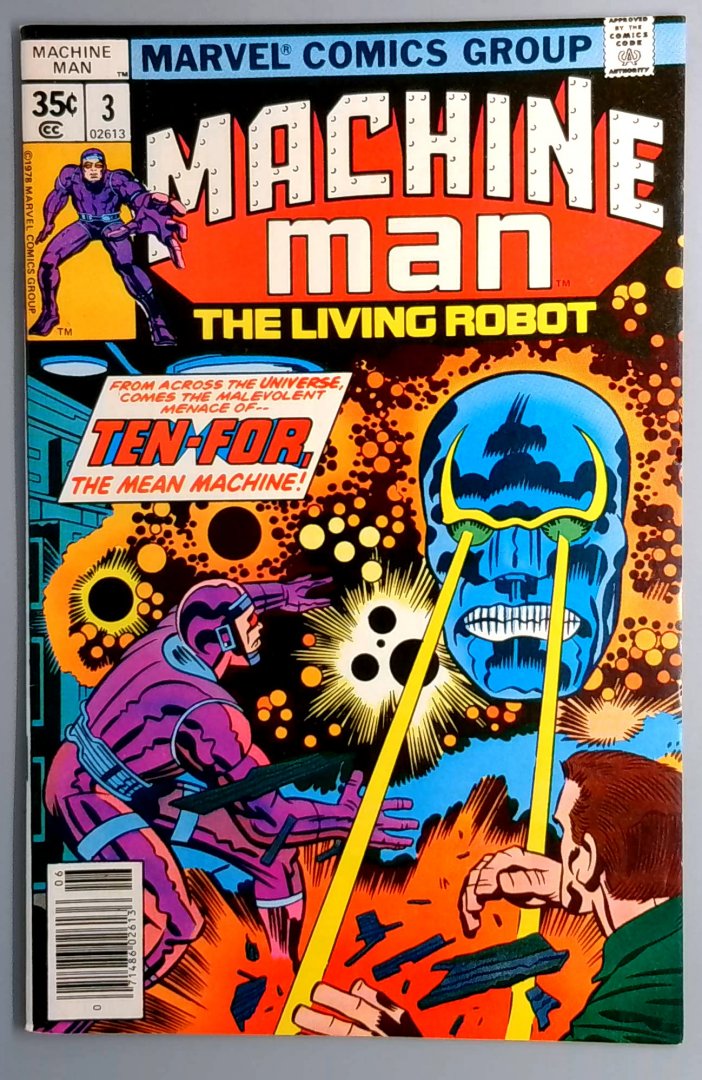 Machine Man #3 NM Marvel 1978
