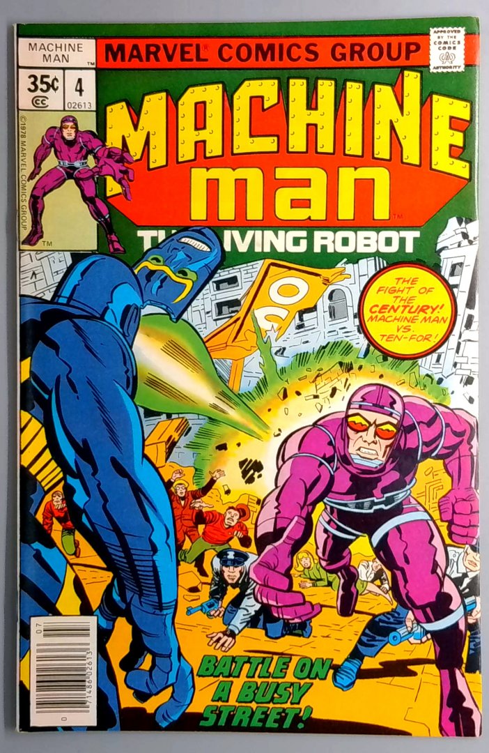 Machine Man #4 NM Marvel 1978