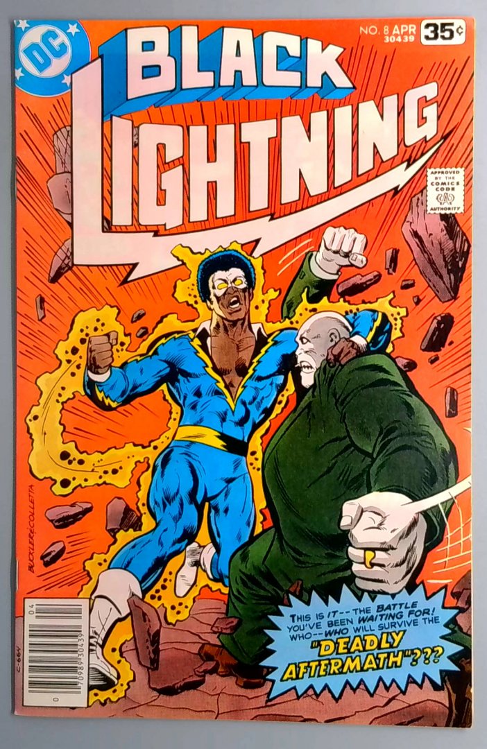 Black Lightning #8 NM- Last Issue DC 1978
