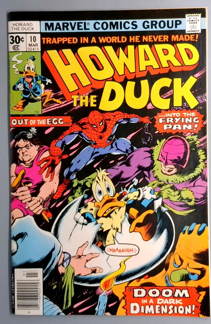 Howard the Duck #10 NM Spider-Man Marvel 1977