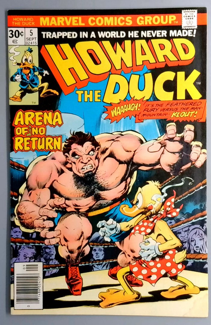 Howard the Duck #5 VF+ Marvel 1976