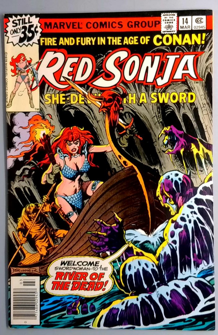 Red Sonja #14 NM- Marvel Comics 1978