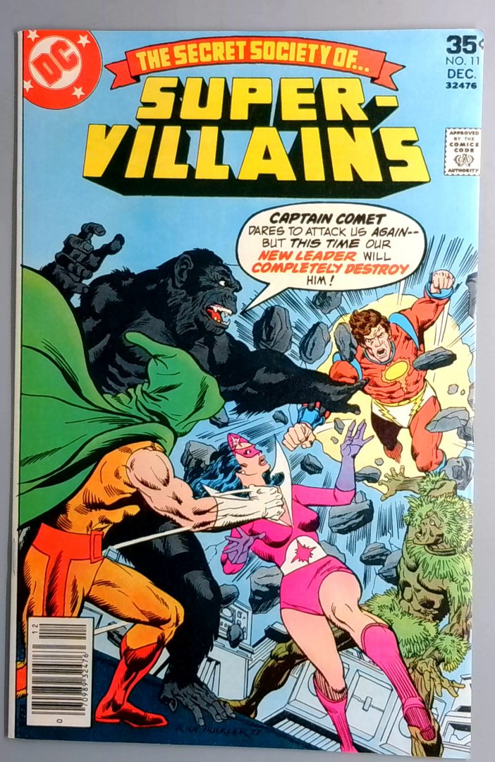 Secret Society of Super-Villains #11 VF/NM DC 1977